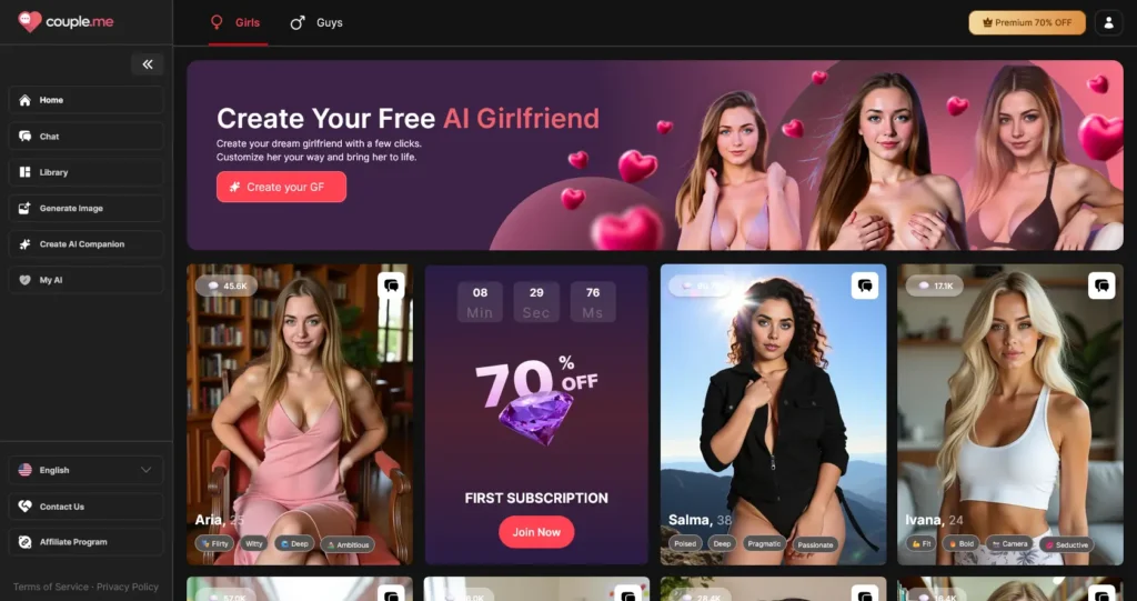 CoupleMe Review First Impression