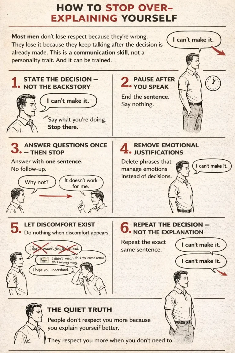 How to Stop Over-Explaining Yourself