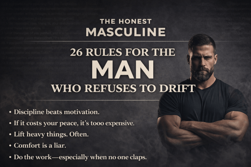 Rules for the Man Who Refuses to Drift