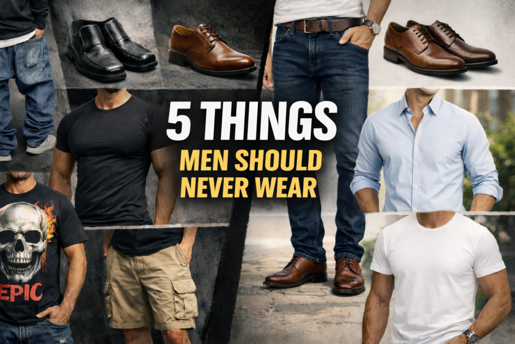 Things Men Should Never Wear